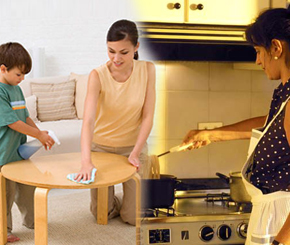 Women are stuck in their household work