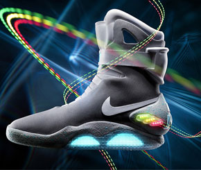 nike mag, mag, back to the future