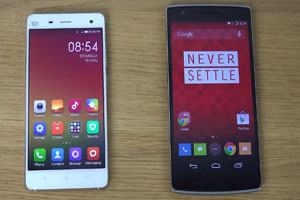 Xiaomi Mi4 Vs OnePlus One