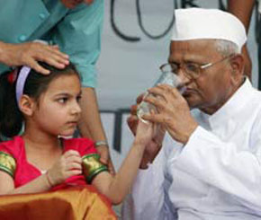 Anna Hazare has added a dynamic new twist to the corruption