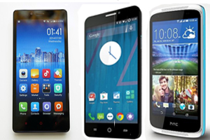 Xiaomi Redmi Note Vs YU Yureka Vs HTC Desire 526+