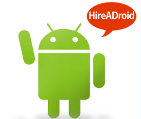 hireADroid logo