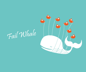 fail, whale, failwhale, error, message, twitter