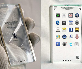 Transparent Android Smartphone