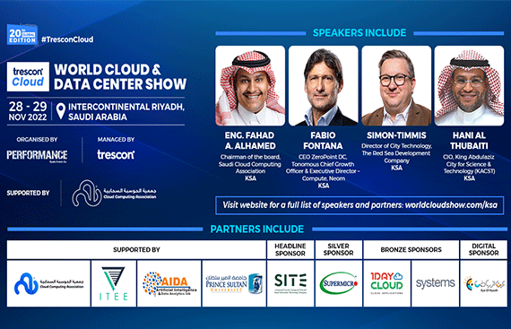 Tech stalwarts set to promote a data-driven Kingdom in Saudi Arabia at the World Cloud & Data Center Show