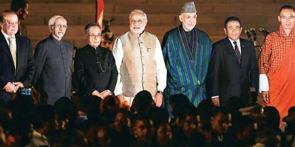Modi invites SAARC leaders