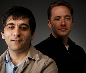 Arash Ferdowsi and Drew Houston