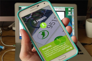 S Health on Samsung S6 
