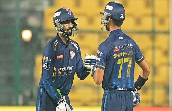 Maharaja T20: Bengaluru Blasters Secure Third Straight Win Against Shivamogga Lions