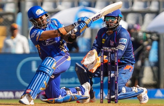Mumbai Indians Crush Lucknow Super Giants by 54 Runs for Fifth Straight Win