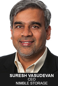 Suresh led Nimble Storage raises $25 Million