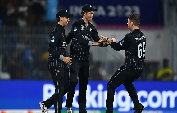World Cup: Mitchell Santner of New Zealand takes his 100th ODI wicket