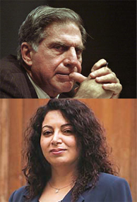 'Candid' Tata, 'evasive' Radia appear before PAC in 2G probe