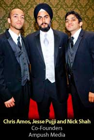 co-founders, Ampush Media, Nick Shah, 