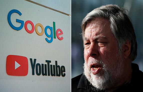 Apple co-founder Wozniak sues Google, YouTube over Bitcoin scam