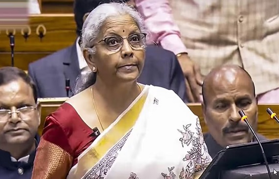 FM Sitharaman to Table New Income Tax Bill in Lok Sabha Today