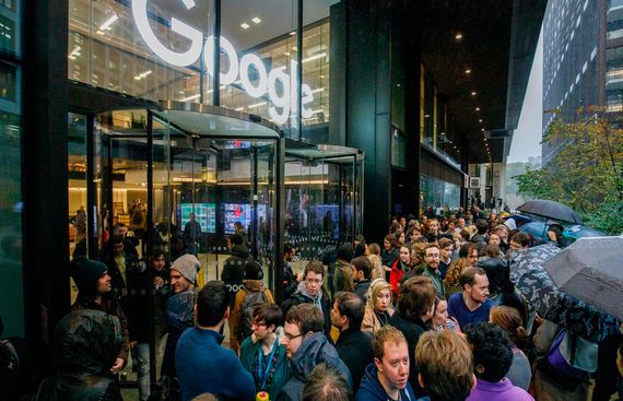 Google walkout organisers face retaliation at work