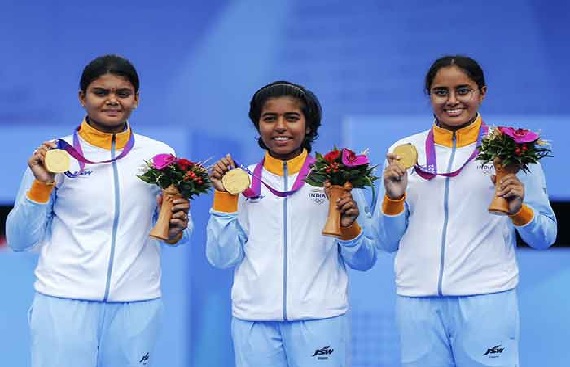 Asian Games: Jyothi, Aditi, Parneet win gold in Compound Women's Team archery