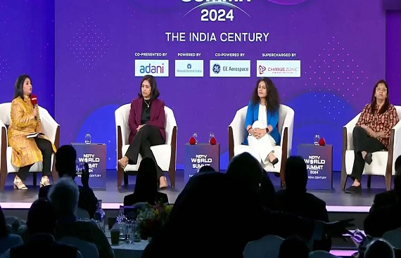 Indian Businesswomen Break Barriers at NDTV World Summit 2024