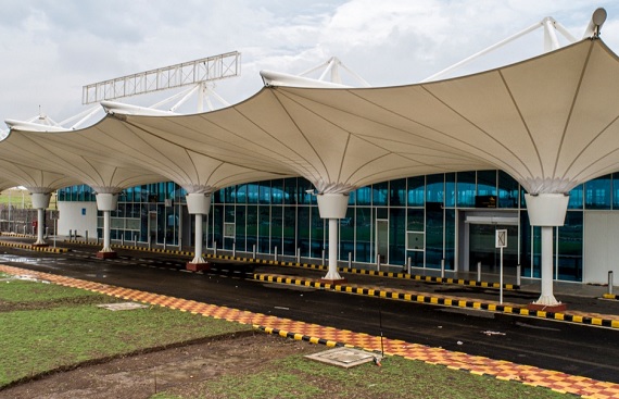 New Rajkot International Airport with 23,000 square metres terminal beginning operations