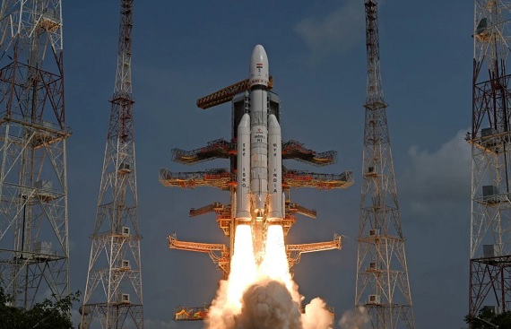 Cryogenic upper stage of Chandrayaan-3 rocket hits the ocean from space