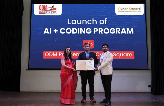 ODM Makes History: Launches Odisha's First Cyber Square Coding & AI Program