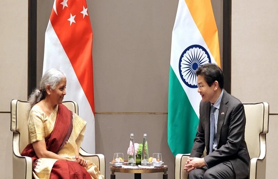 Nirmala Sitharaman Meets Singapore PM, Talks Trade And Investment Ties 