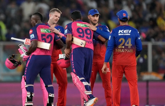 TATA IPL 2024: RR Ends Drought with Win Over RCB, Faces SRH in Qualifier 2