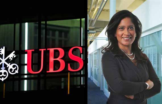 Indian- American Naureen Hassan the New President of UBS Americas and CEO of UBS Americas Holding