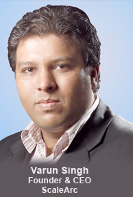 varun singh, network18, scalearc, ceo, founder, iDB, database, vc