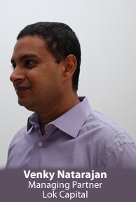 venky natarajan, managing partner, lok capital