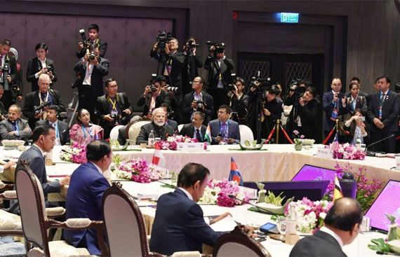 ASEAN integral part of India's Act East Policy: Modi