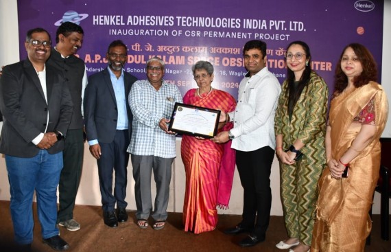Henkel India sets up an Astronomy Lab in Thane school under its CSR plan for FY 2024-25