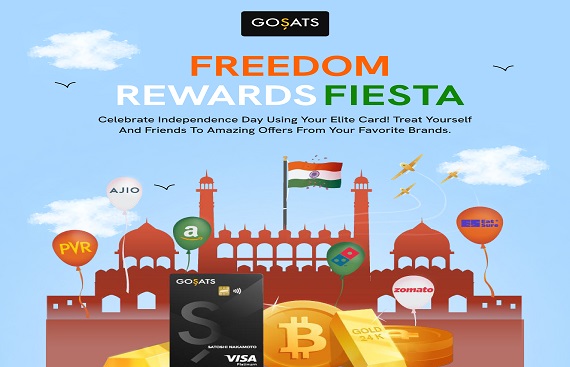 GoSats unveils 'Freedom Rewards Fiesta', offers Major Independence Day Deals from Top Brands