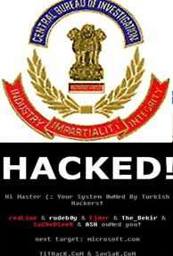Over 200 Indian websites defaced, CBI registers case 