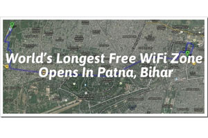 Longest Free Wi-Fi Hub Of The World In Patna, India