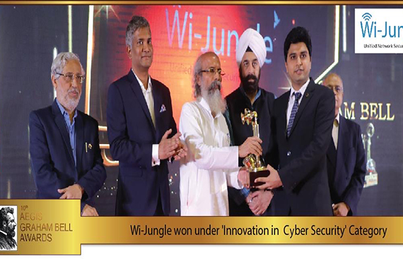 WiJungle wins prestigious Aegis Graham Bell Awards for Innovation in Cyber Security