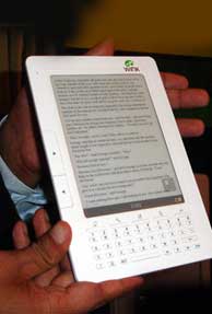 Wink plans to launch eBook reader for Rs. 6000