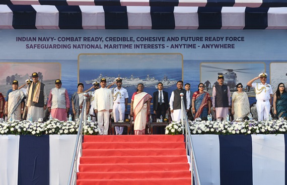 Indian Navy Showcases Operational Strength on Navy Day in Odisha