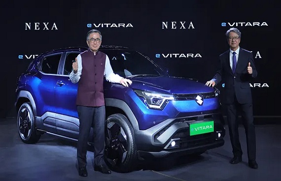 Maruti Suzuki Unveils First BEV SUV 'e VITARA', to Export to Over 100 Countries 
