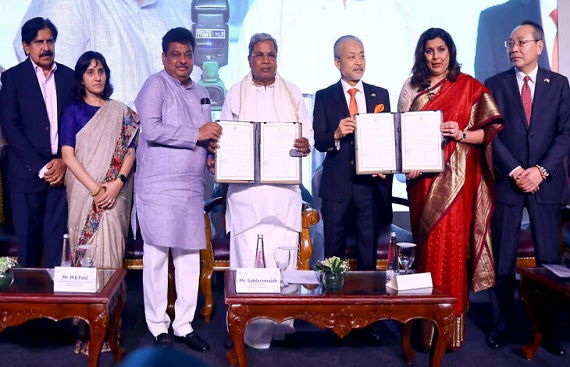 Karnataka govt signs MoU with Toyota Kirloskar Motor for investment of 3,300 crore