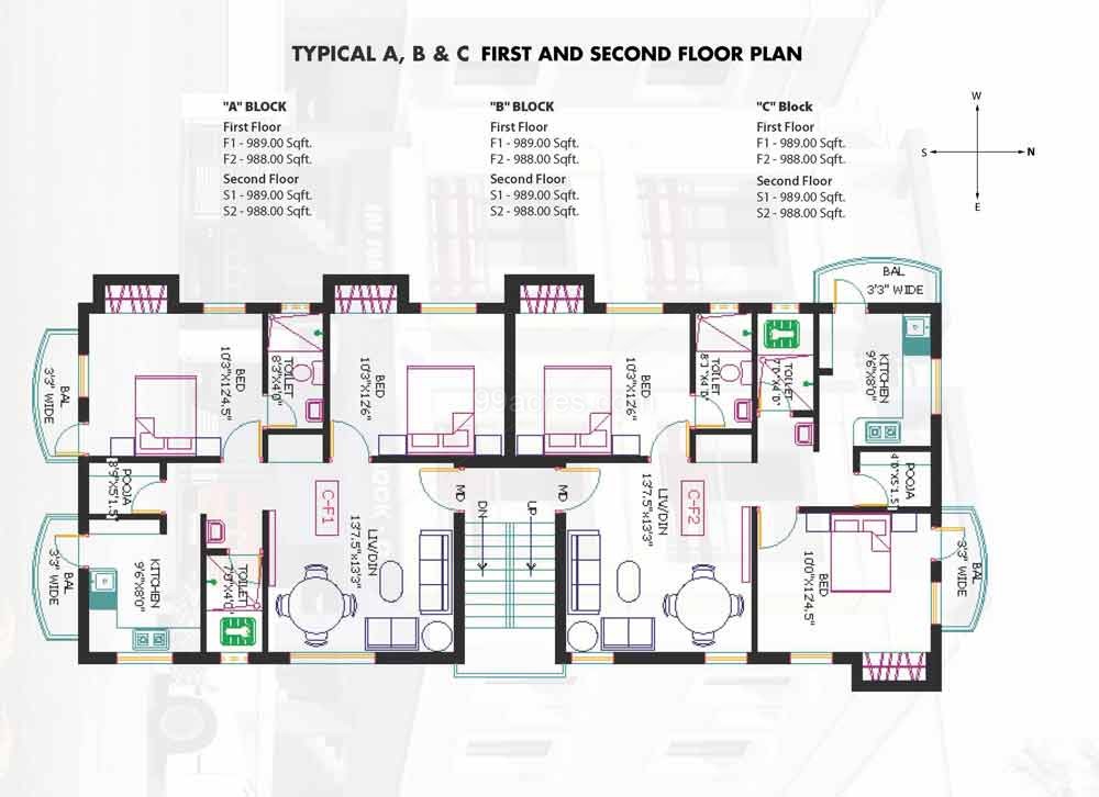 22 Apartment Block Plans Is Mix Of Brilliant Thought