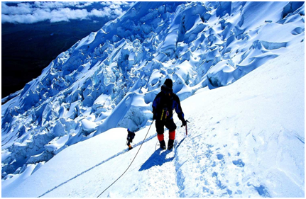 Climbing places in India