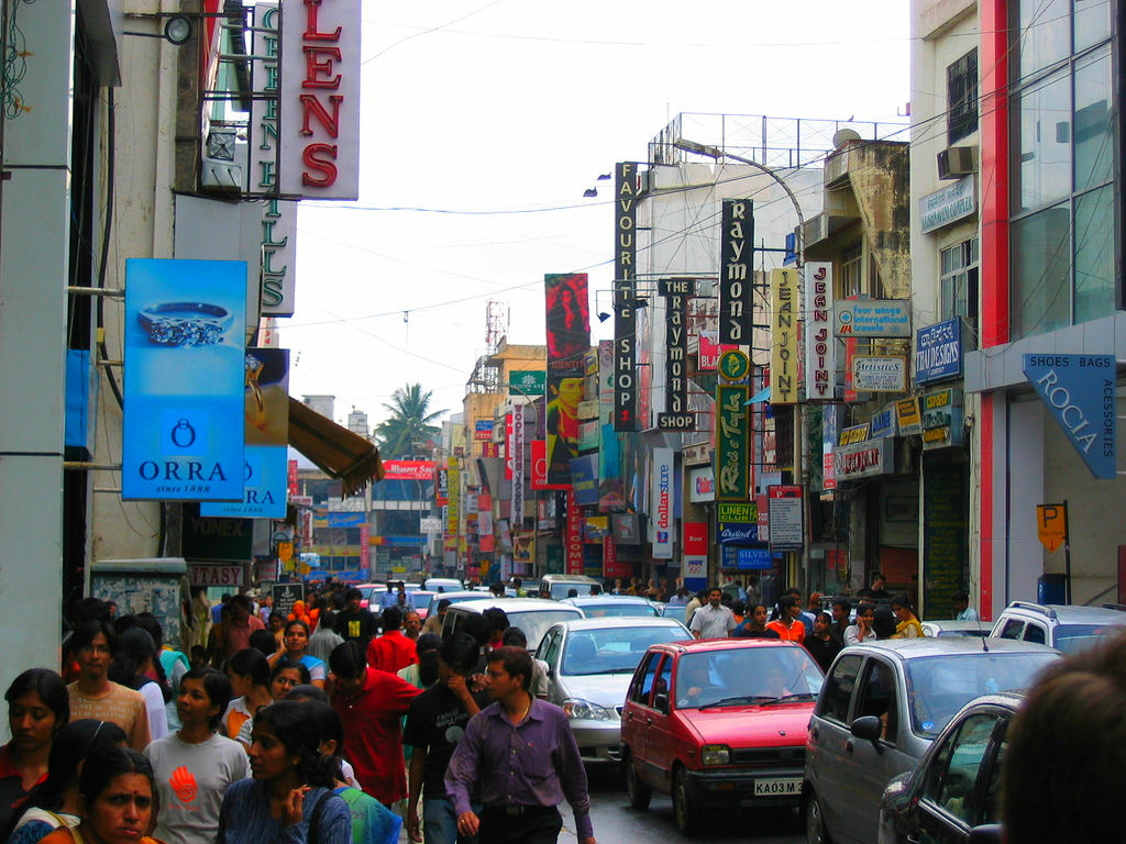 Commercial Street Bangalore Shopping