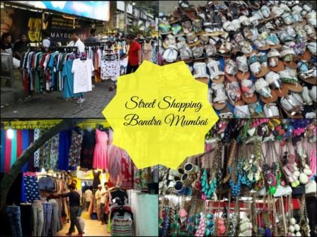 street shopping bandra mumbai